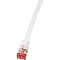 LogiLink Cat.6 7.5m networking cable White Cat6 U/FTP (STP)