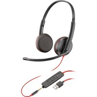 HP Poly Poly Blackwire 3225 Stereo USB-A Headset (Bulk)