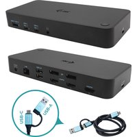 i-tec USB 3.0 / USB-C / Thunderbolt. 3x 4K Docking Station + Power Del