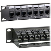24 Port Cat6 UTP 1u Coupler Panel