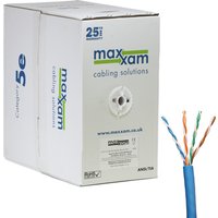 Cablenet Cat5e Blue U/UTP LSOH 24AWG Solid CPR Dca Cable 305m Reelex B