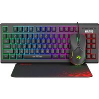 MARVO Scorpion CM310 Loot 30 3 in 1 RGB Wired Gaming UK Layout TKL Key