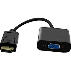 Cablenet 15Cm Displayport Male 1.2 - Vga 1080P 60Hz Black Cable Adapto