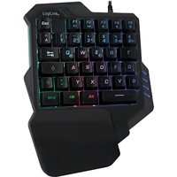 LogiLink ID0181 keyboard Gaming USB English Black
