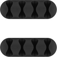 Microconnect CABLEMANA-16 cable organizer Floor Cable holder Black 2 p