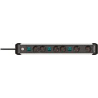 Brennenstuhl 1391030601 power extension 3 m 6 AC outlet(s) Indoor Blac