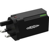 Origin Storage Origin 65W Wall Charger with 2in1 UK/US plug