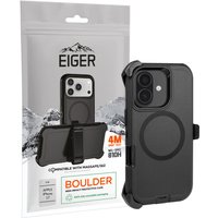 EIGER EGCA00973 mobile phone case 16 cm (6.3") Cover Black