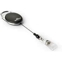 Durable BADGE REEL STYLE Black 10 pc(s)