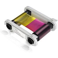 Evolis R5H004NAA Thermal-transfer ribbon Bk.C.M.Y. Transparent half-fr