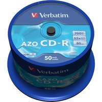 Verbatim CD-R AZO Crystal 700 MB 50 pc(s)