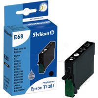 E68 Ink cartridge black. 206 pages (replaces Eps