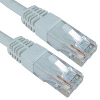 TARGET RJ45 (M) to RJ45 (M) CAT6 0.25m White OEM Moulded Boot Copper U