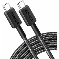 Anker 322 USB cable 1.8 m USB C Black