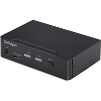 StarTech.com 2-Port DisplayPort KVM Switch. 4K 60Hz. DP 1.2. EDID Mana