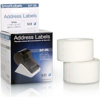 Seiko Instruments SLP-2RL White Self-adhesive printer label