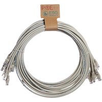 Cablenet 1.5m Cat6 RJ45 Grey U/UTP PVC 24AWG Flush Moulded Booted Patc