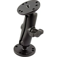 RAM Mounts Universal Double Ball Mount with Two Round Plates