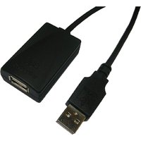 LogiLink USB 2.0 Repeater Cable - 5.0m USB cable 5 m USB A