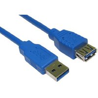 Cables Direct USB3-822BL USB cable USB 3.2 Gen 1 (3.1 Gen 1) 2 m USB A