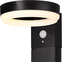 4lite Antheia Solar IP54 Die-Cast Aluminium LED Outdoor Step Light wit