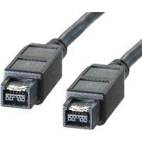 ROLINE IEEE1394b FireWire Cable. 9/9-pin. 800Mbit/s. Type A-A 1.8 m