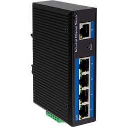 Logilink Industrial Gigabit Ethernet Switch. 5-Port 10/100/1000 Mbps
