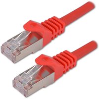 MCL FCC7BMSHF-1M/R networking cable Red Cat7 S/FTP (S-STP)