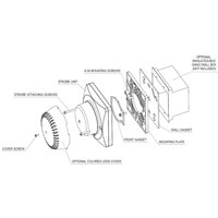 Algo 64-00110 speaker mount Wall Metal
