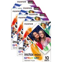 Fujifilm Instax Mini Spray Art Deco Photo Film - Pack of 30