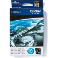 Brother LC-985C Ink cartridge cyan. 260 pages ISO/IEC 24711 4.8ml for
