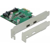 DeLOCK PCI Express x1 Card to 2 x external SuperSpeed USB (USB 3.2 Gen