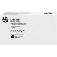 HP CE505XC/05X Toner cartridge black Contract. 6.5K pages ISO/IEC 1975