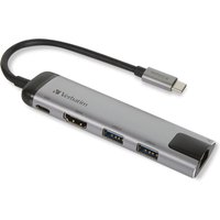 Verbatim 49141 laptop dock/port replicator USB 3.2 Gen 1 (3.1 Gen 1) T