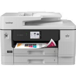 Brother MFC-J6960DW Wireless Colour Inkjet Printer, A3 And A4 4-In-1 (Print/Copy/Scan/Fax), Wi-Fi/Usb/Nfc, 2 X 250 Sheets, 8.8Cm Touchscreen, Uk Plug