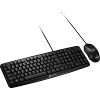 Canyon CNE-CSET1-UK keyboard Mouse included Office USB QWERTY Black