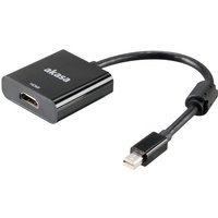 Akasa AK-CBDP09-20BK video cable adapter 0.2 m Black