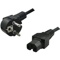 LogiLink CP105 power cable Black 2 m C13 coupler C15 coupler