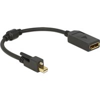 DeLOCK 62638 DisplayPort cable 0.25 m Mini DisplayPort Black