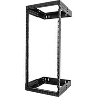 StarTech.com 2-Post 24U Heavy-Duty Wall Mount Network Rack. 19" O