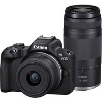 Canon EOS R50 APS-C Mirrorless Camera inc RF-S 18-45mm + RF 75-300mm L