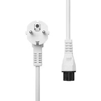 Microconnect PE010830W power cable Black 3 m Power plug type E+F C5 co