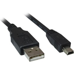 Sharkoon 4044951015559 Usb Cable 0.5 M Usb 2.0 Usb A Mini-Usb B Black Sharkoon 4044951015559 Usb Cable 0.5 M Usb 2.0 Usb A Mini-Usb B Black