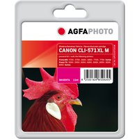 AgfaPhoto APCCLI571XLM ink cartridge Compatible High (XL) Yield Magent