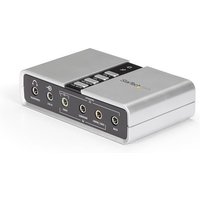 StarTech.com 7.1 USB Audio Adapter External Sound Card with SPDIF Digital Audio