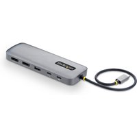 StarTech.com 10-in-1 USB-C to Dual-DisplayPort Multiport Adapter. 100W