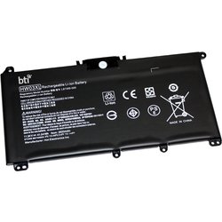 Bti 41.0 3 Cell L96887-1D1 Compatible Battery For Hp 7X9D4UT#ABA 9E931