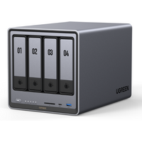 Ugreen NASync DXP4800 Plus 48TB (Seagate Ironwolf); 4-Bay Thunderbolt