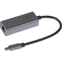 Maplin USB-C to RJ45 Ethernet Gigabit Network LAN Adapter 0.25m Cable