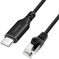 LogiLink CU0414 networking cable Black 5 m Cat6 S/FTP (S-STP)